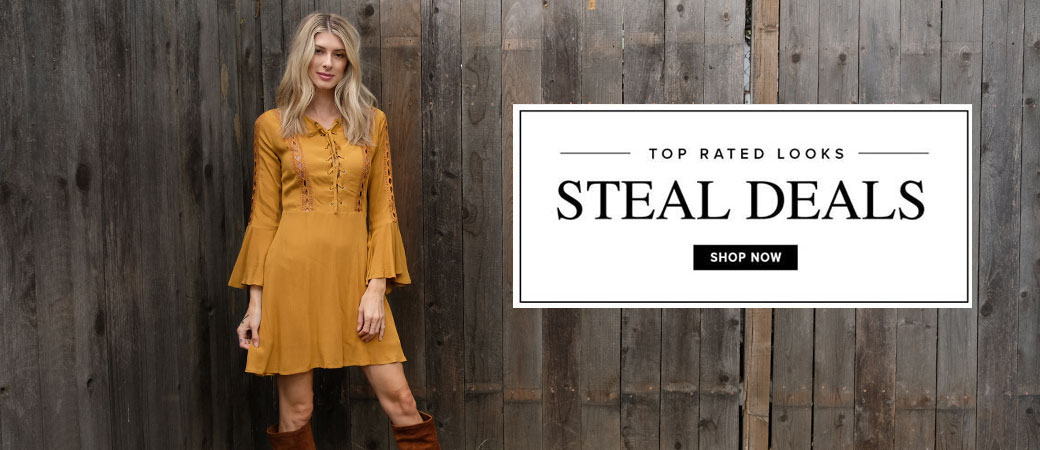 Steal Deal - Discounted Wholesale Fashion for Women's Boutiques